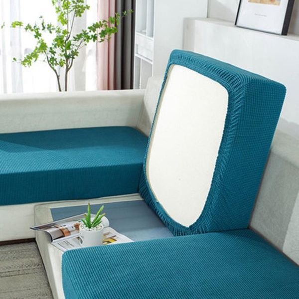 

chair covers 1 couch seater sofa seat slipcover cushion elastic knitted protector