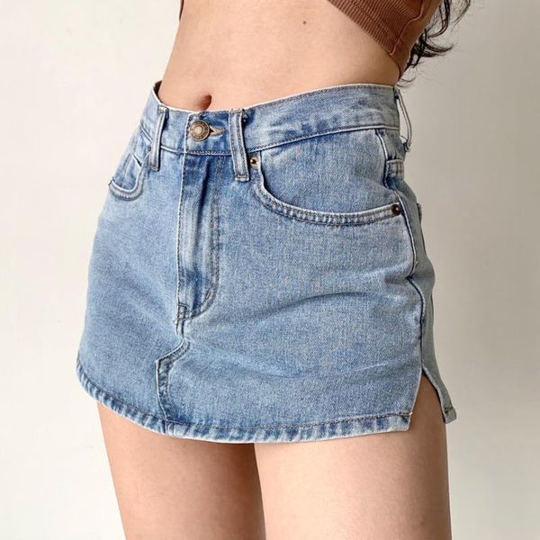 

women's shorts tvvovvin split high waist denim mini booty feminino skorts thin women summer korean short femme strapon z8hl, White;black