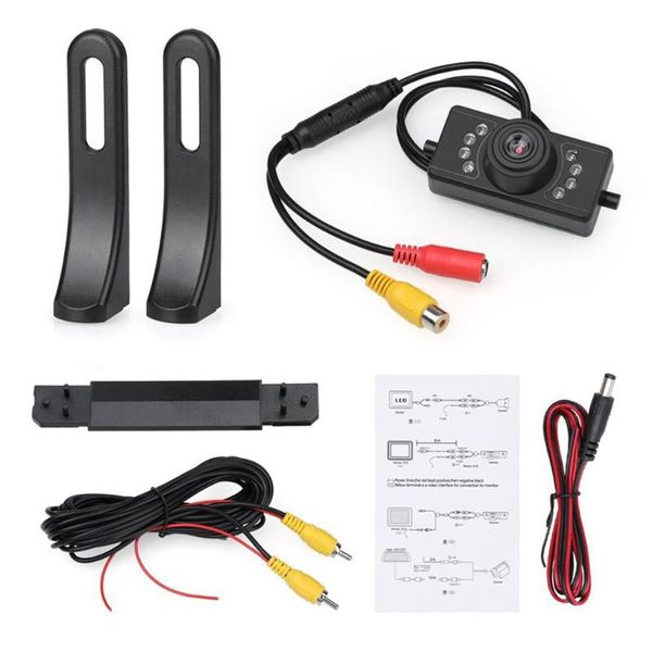 

car gps & accessories reversing camera for cars license plate frame ip69 high definition night vision ir waterproof anti- strength