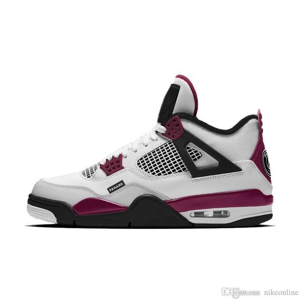 

retro womens jumpman 4s basketball shoes mens kids 4 iv sneakers paris pink blue black floral fire red what the lebron 19 tennis with box