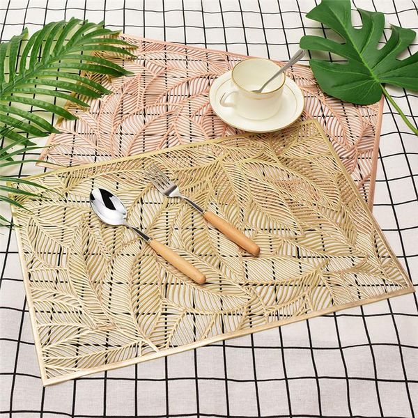

mats & pads placemat foldable heat insulation solid color non-slip restaurant table mat flexibility kitchen placement home decor