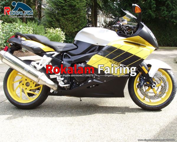 

for bmw k1200s k 1200s 05 06 07 08 body shell k1200 s 2005-2008 yellow black motorbike fairing kit.