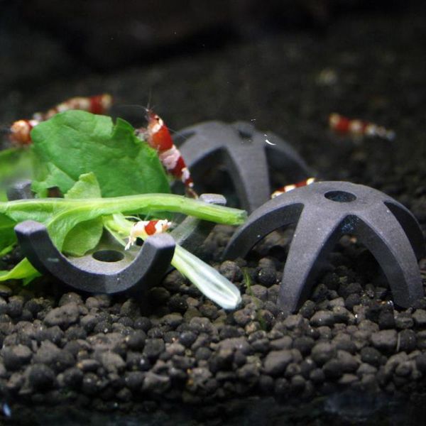 

decorations 3pcs redware aquarium shrimp house shelter ornament fish tank hiding cave for grass moss carrier