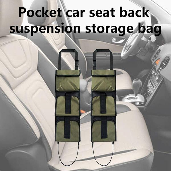 

car organizer case bag auto seat storage sling back rack hunting bags organier pockets pickup truck