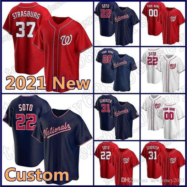 

22 juan soto custom jerseys nationals baseball 8 carter kieboom 55 josh bell max scherzer 7 trea turner 10 yan gomes 44 daniel hudson, Blue;black