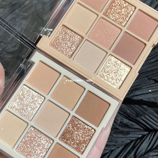 

eye shadow 9 colors matte nude palette eyeshadow glitter shiny pigments