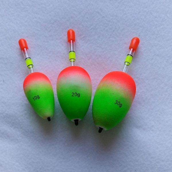 

fishing accessories 5pcs/set eva luminous floating foam lightweight tube buoy striking sea rock hard tail belly floats tackle