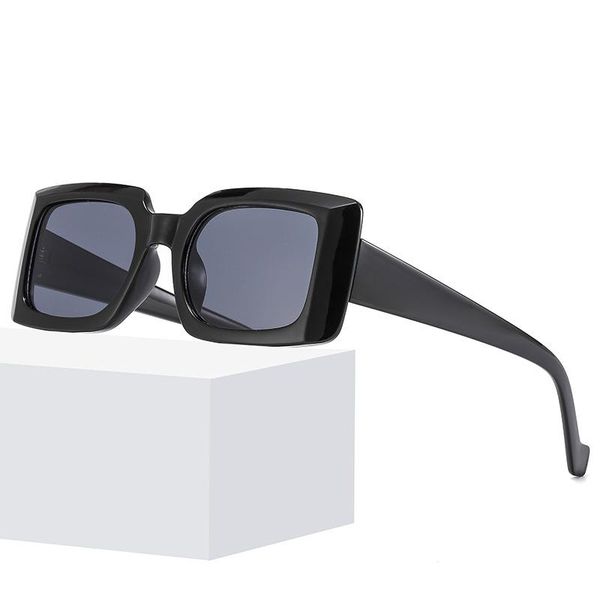 

sunglasses 2021 ladies square brand designer fashion leopard print retro summer, White;black