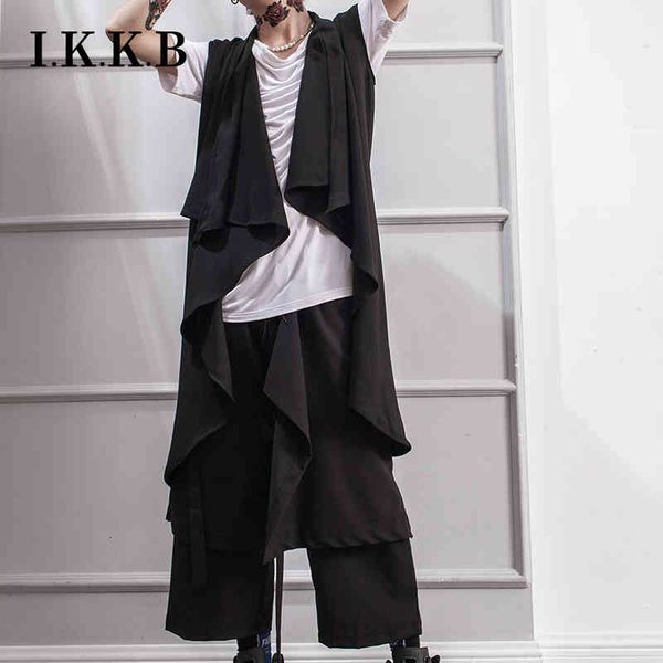 

vest the korean version of long summer sleeveless undershirt fashions loosens fine youth cardigan wiring fas qlur, Black;white