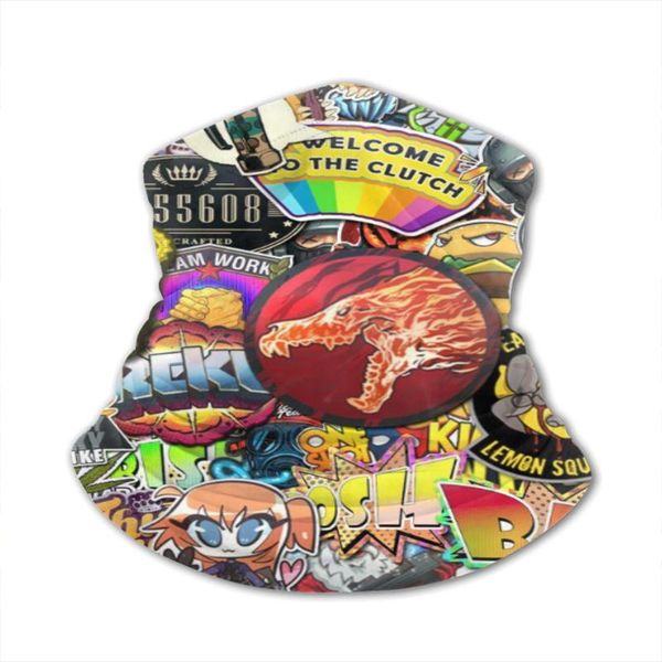 

scarves brand cat motorcycle scarf harajuku women/men bowl adult/children designer, Blue;gray