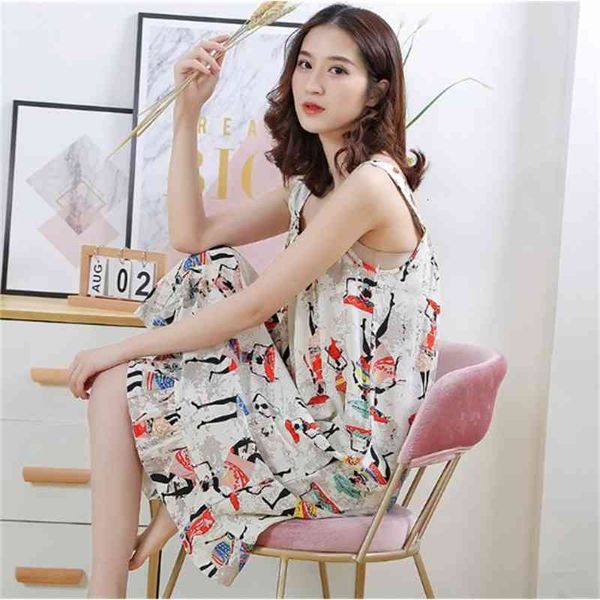 

women's sleepwear nuisette sleepwear women cartoon cute night female summer cotton nightwear nightgown loose nightshirt 12 st, Black;red