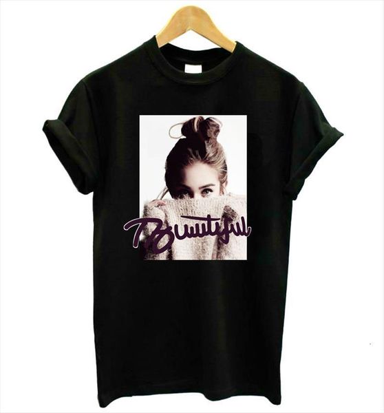

beautiful girl print and men women cotton casual funny lady yong tee quality drop ship kt 5, White;black