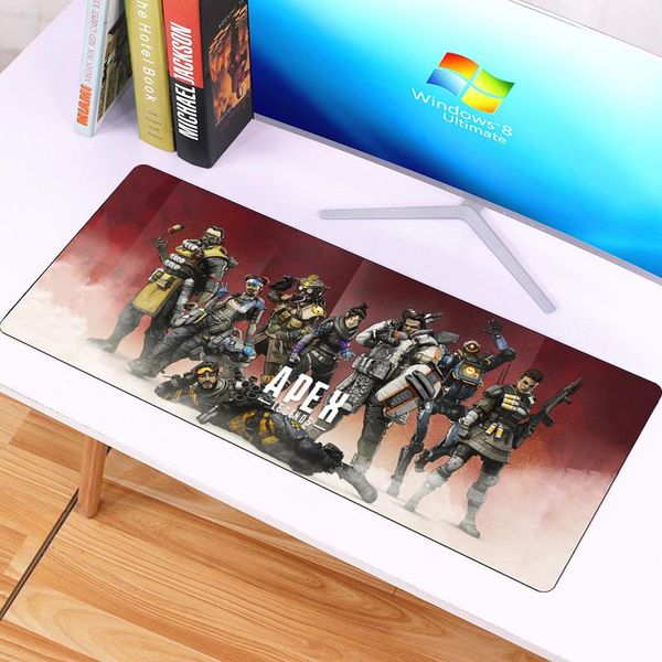 

mouse pads & wrist rests large xl 70x30cm apex legends rubber gaming mousepad for pc computer lapgamer desk keyboard mat