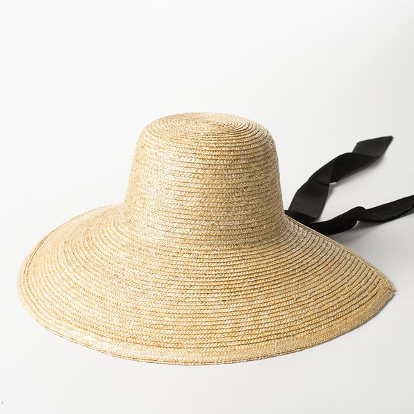 

fashion big hat spring and summer classic elegant laurie straw travel seaside shade lafite women's, Blue;gray