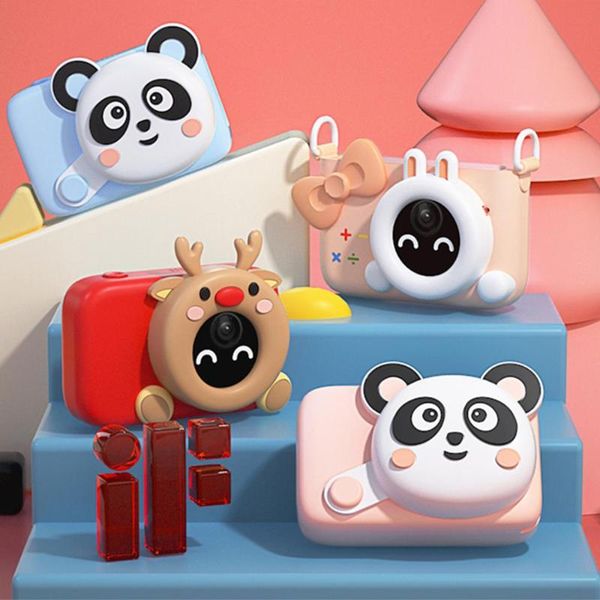 

2.4'' screen kids wifi camera mini digital hd 32mp children intelligent ai object recognition smart educabtional toy gift camcorde