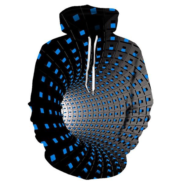 

men's hoodies & sweatshirts hip hop 3d sweatshirt women/men pullovers outerwear loose vortex clothing outdoor, Black