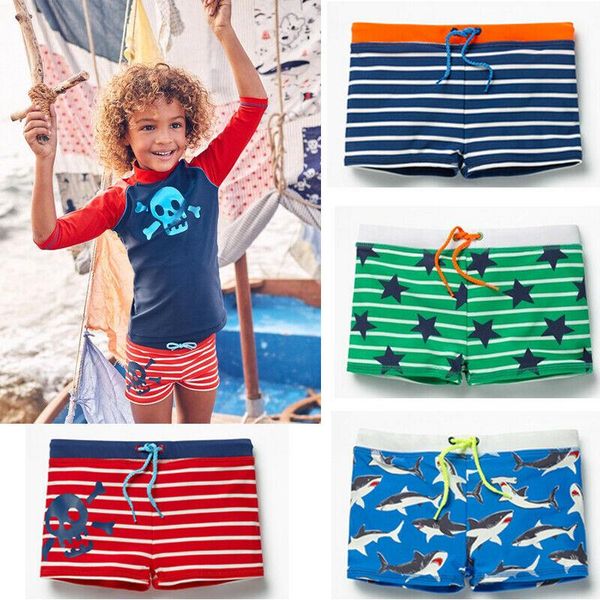 

shorts boy kids swimming trunks uv sun protect pants beach summer bottom 1-6t, Black
