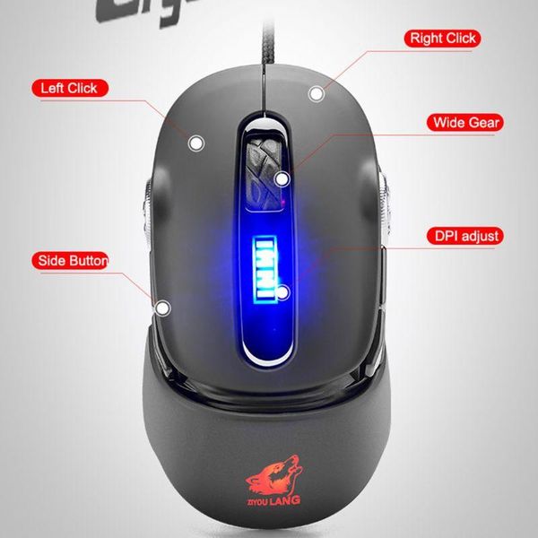 

computer mouse professional game for programming electronic sports games fashion cool personality boys men gifts dpi mice