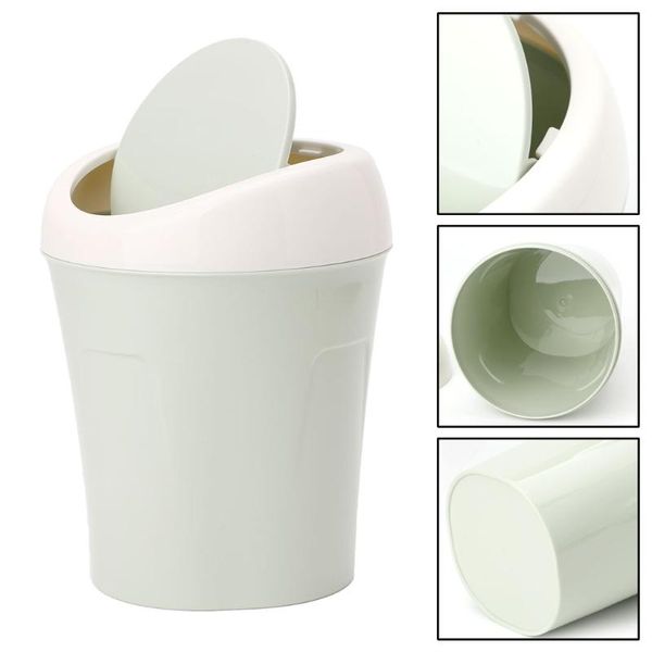 

waste bins 875a mini deskgarbage can trash bin basket dustbin container home car case