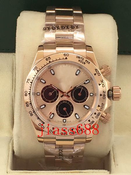 

watch 116509 stainless steel automatic mechanical men's , super night light dial with 40 mm, Slivery;brown