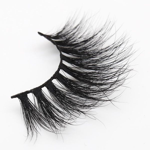 

false eyelashes wholesale mink fluffy lashes dramatic messy long makeup 25mm