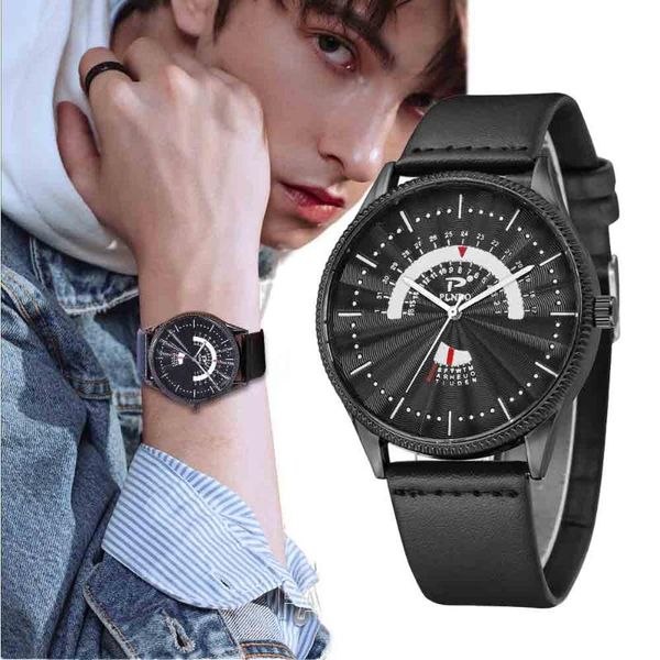 

wristwatches watches mens fashion 2021 casual leather quartz men's watch business clock male sport relogio masculino, Slivery;brown