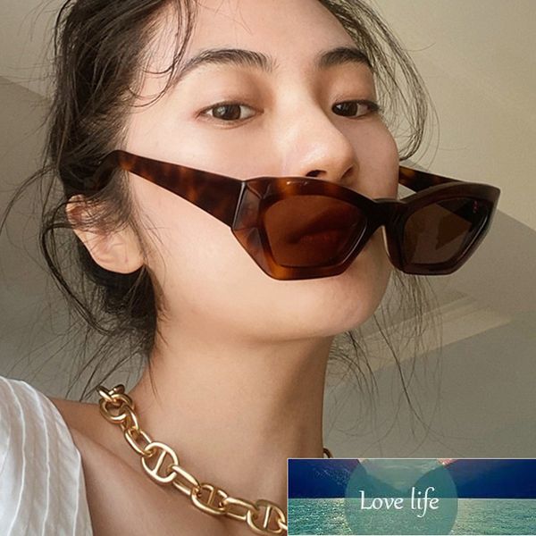 

irregular personality cateye sunglasses for women new vintage street beat versatile eyeglasses fashion thick frame female shades factory pri, White;black