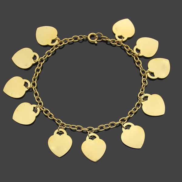 

link, chain jewelry wholesale for women love stainless steel luxury classic gift punk upper arm accessories, Black