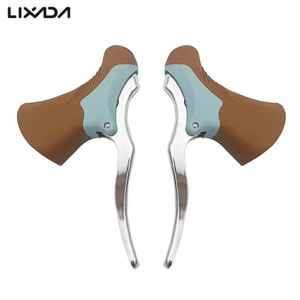 

bike brakes cycling brake levers bicycle handle mtb mountain front & rear drop handlebar set for ciclismo