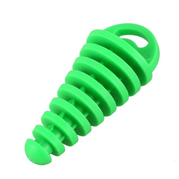 

motorcycle dirt bike 4 stroke muffler pipe exhaust wash plug green