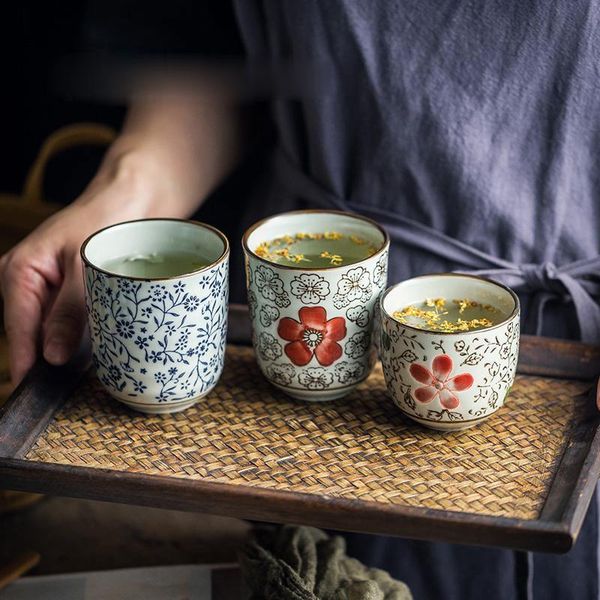 

cups & saucers 120/200ml traditional chinese style handpainted ceramic teacup china porcelain small and large coffee tea