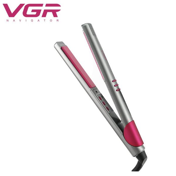 

electric hair brushes vgr v-580 professional curler straightener curling iron roller curls smooth brush straightening