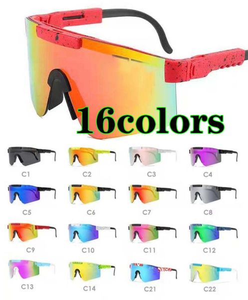 10 stücke sommer männer Schild mode sonnenbrillen motorrad brille frauen Dazzle farbe Radfahren Sport Outdoor wind Sonnenbrille großen rahmen 16 farbe