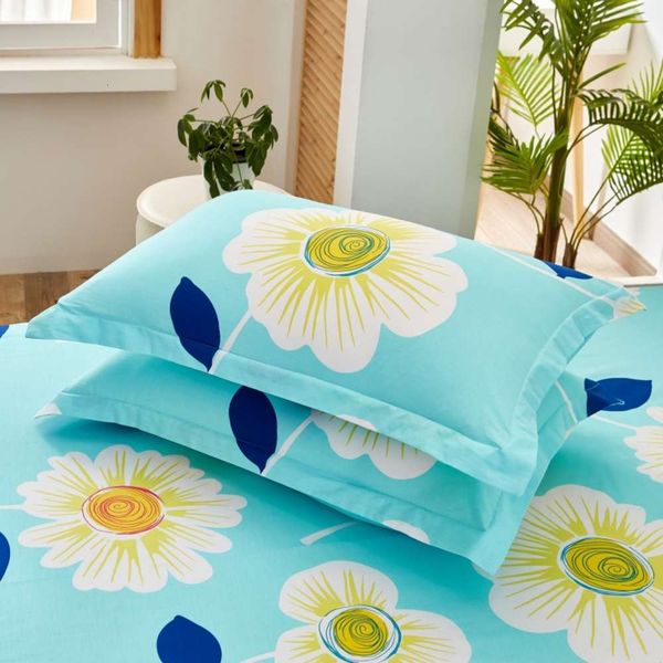 

cotton twill printed pillow case a pair of 48x74 envelope type pure cotton single and double dormitory