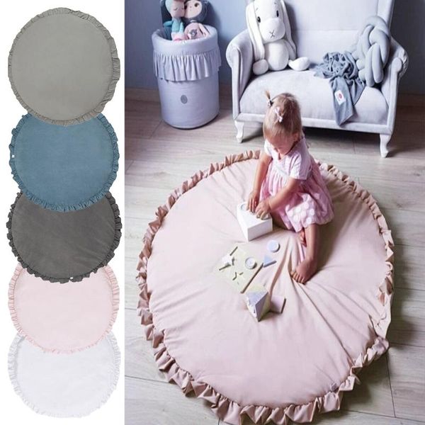 

carpets kids playingmat baby playing mat round floor carpet infant crawling for kid's room activity games toys are rugs