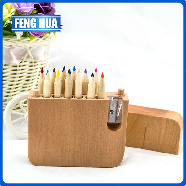 

pen wooden box cil gift stationery set beech box color cil 8 3.5 "with cil shar er