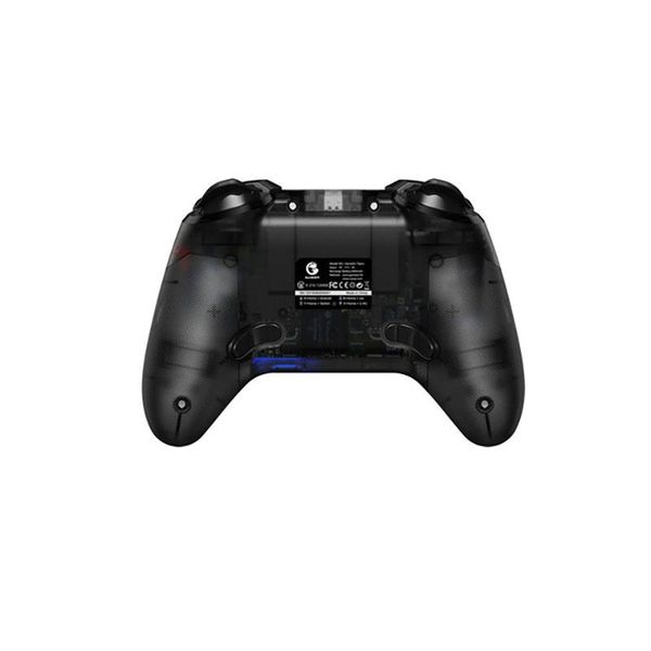 

game controllers & joysticks gamesir-t4por wired and wireless gamepad with vibration translucent x-one layout, suitable for pc switch gamepa