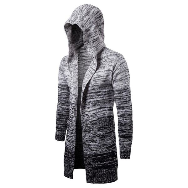 

solid men casual sweater autumn winter warm clothes 210813, White;black