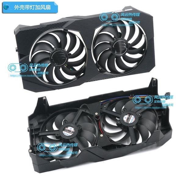 

original for asus dual rx 5500xt gaming graphics video card cooling fan fans & coolings
