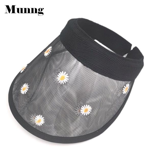 

munng women ladies clear visor cap summer beach street golf sunhat mesh wide brim uv protection outdoor cycling camping hat hats, Blue;gray