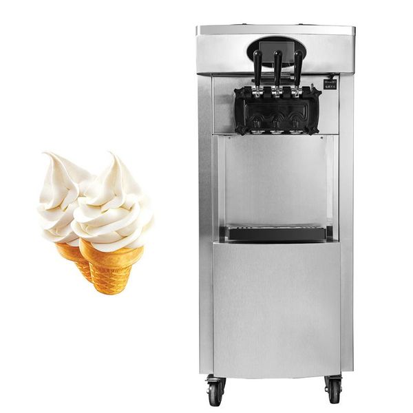 

different flavors of soft ice cream machine support customized vertical summer ex-factory price making