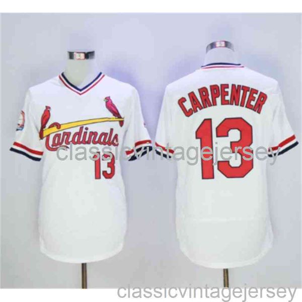 

embroidery matt carpenter american baseball famous jersey stitched men women youth baseball jersey size xs-6xl, Black