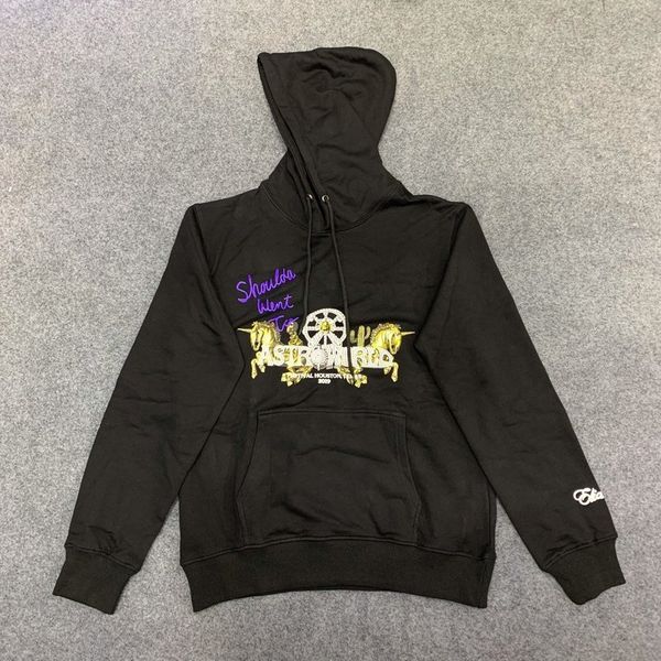 

hoodie astroworld fastival houston texas shoulda was printing female male sweatpants xxxtentacion travis scott hoodies, Black