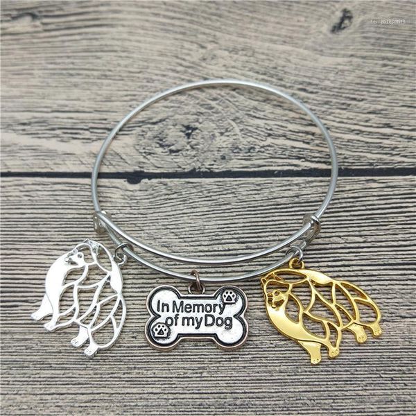 

trendy pomeranian bangles cute dog bracelets fashion animal pet jewellery1, Black