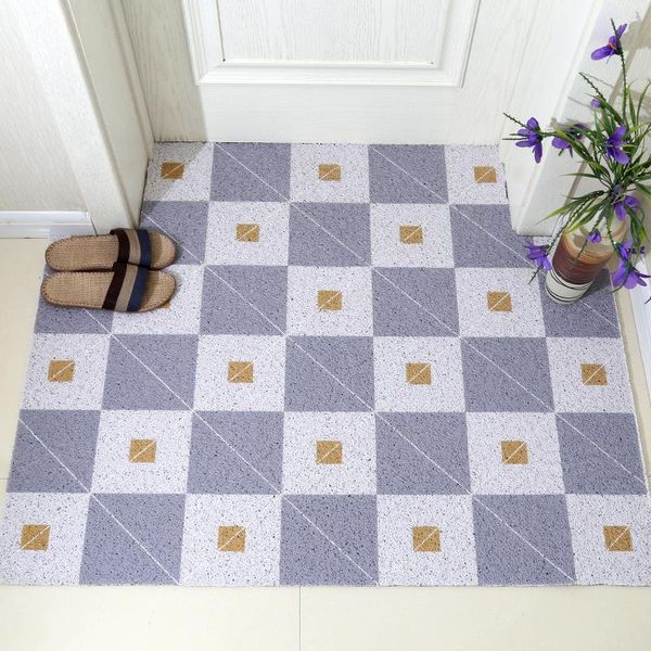 

Floor Mats Carpet Living Room Hallway Bathroom Bedroom PVC Kitchen Doormat Non-slip Dustproof Can Be Cut Custom Carpets