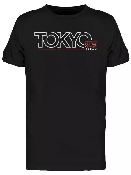 

Tokyo Trendy Design Tee Men's -Image by Shutterstock, White;black