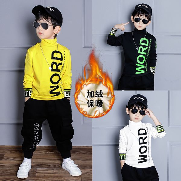 

boys sweater winter cotton products clothing o-neck pullover sweater kids clothes childrens sweater winter keep warm clothing, Blue