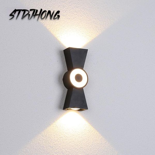 

wall lamp 2022 creative indoor led lights living room bedroom aisle porch corridor black white decor