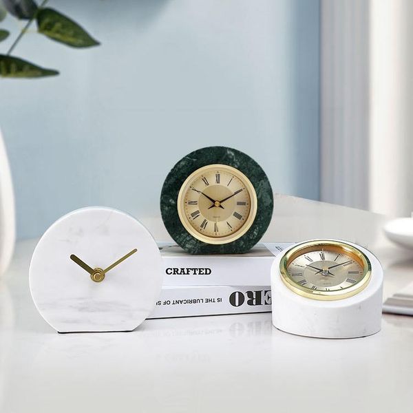 

desk & table clocks nordic fashion clock modern design silent luxury simple art living room relogio de mesa home decoration 50