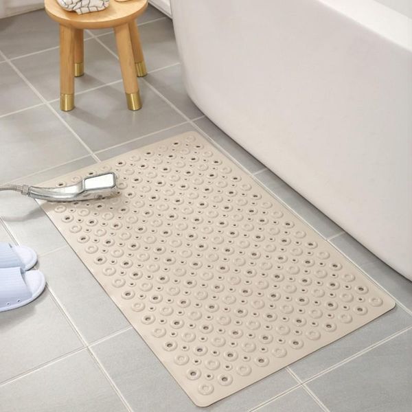 

bath mats non-slip durable shower mat with drain holes and suction cups suitable for showers bathtubs tub